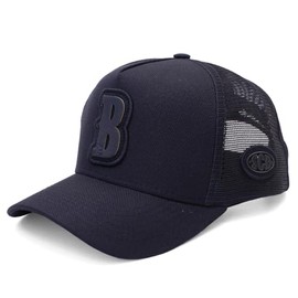 Sacudido's Cap | Alphabet | Changes Color in The Heat | Trucker Cap Adjustable for Men Women (US, Alpha, One Size, B - Black)