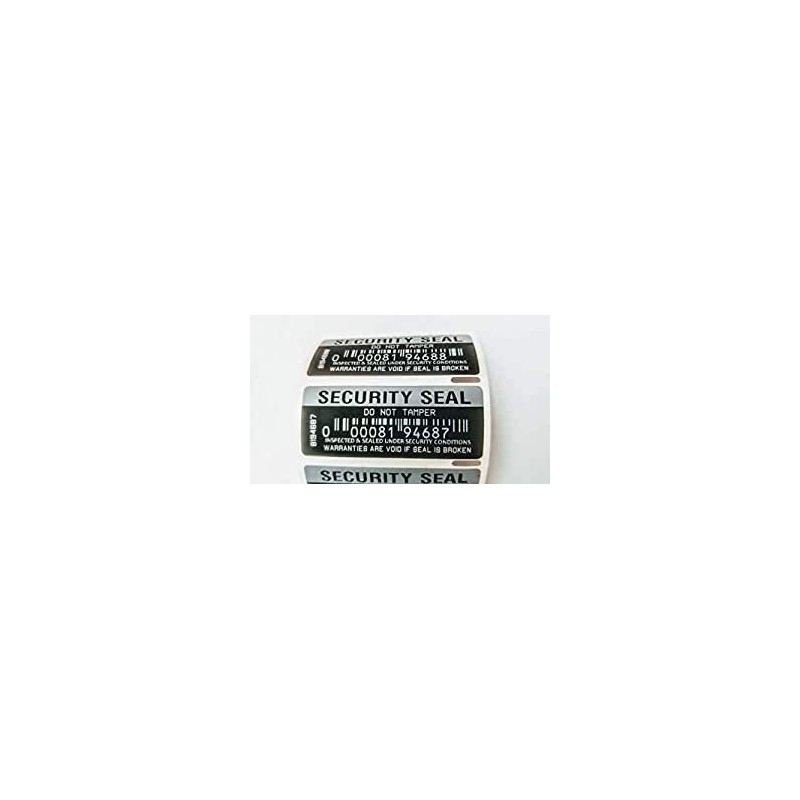 100 x Security Labels Stickers Security Seal Do Not Tamper