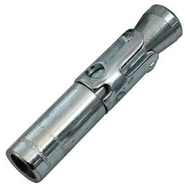 5 x Lumonic Inner Wedge Anchor, M8 x 50, Galvanised, For Use as Metal Dowels, Bolt Anchors, Flash Dowels, For Various Types Through Mountings