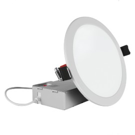 NICOR Lighting 6 in. White Fire-Rated LED Downlight Remodel Kit (REL6FR1120SRD9WH)