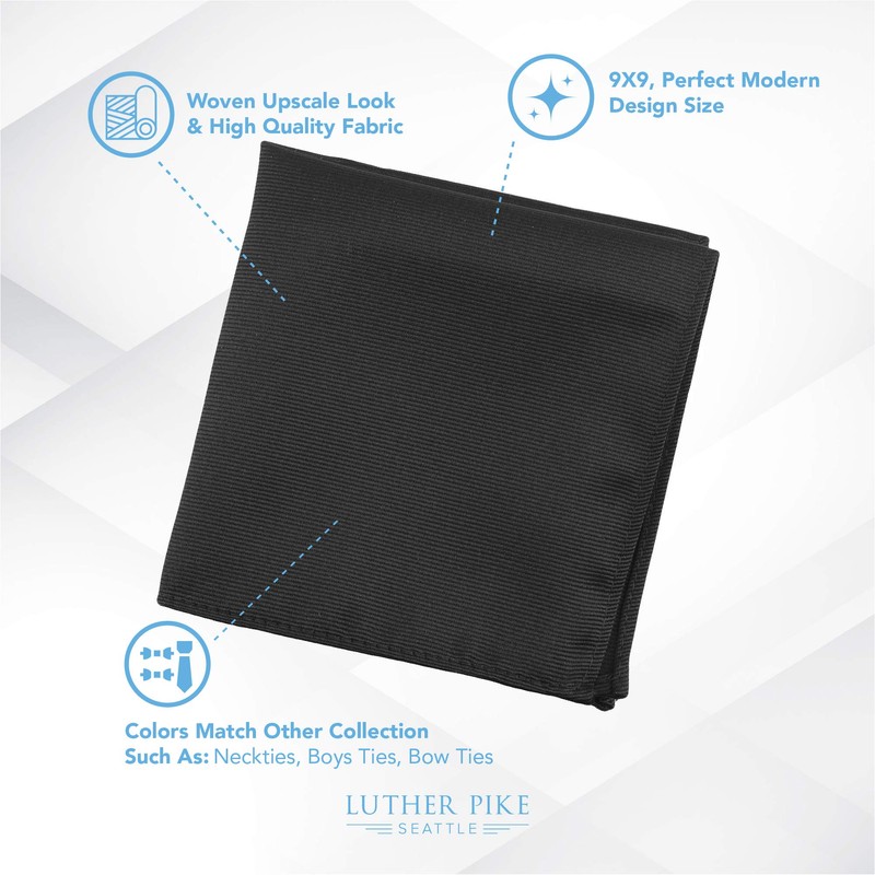 LUTHER PIKE SEATTLE Pocket Squares For Men & Boys -