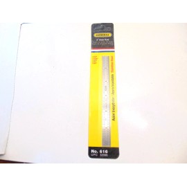 General Steel Rule Pocket Rule 6" No 616