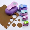 3 Pcs Circle Paper Punches for DIY Projects Scrapbooking and
