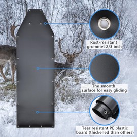 Deer Drag Sled Game Glide - Deer Cart Game Hauler Thickened Tear-Resistant Deer Hunting Accessories and Gear for Hauling Hunter's Trophy - Perfect Hunting Gift for Men