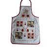 DEMI ACOUSMA Unisex Vintage Waterproof Apron Red Chef Women Men