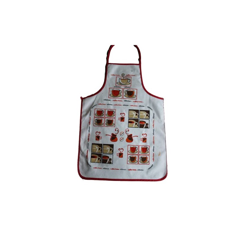 DEMI ACOUSMA Unisex Vintage Waterproof Apron Red Chef Women Men