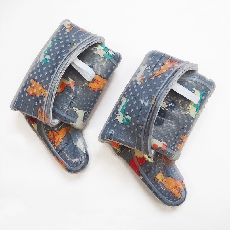 Oven Mitts Set of 2 with Transparent Clear Silicone Shell