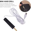 TAORAYO Mini Electric Hand Drill, Used for Resin Crafts, 0.7-1.2mm