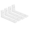 4PCS Corner Braces Aluminum L Shaped Right Angle Support Fixing