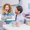 MIAMIO - Juego de tazas de café y besos de