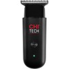 CHI Tech Cordless Mini Trimmer & Clipper, Hair Trimmer for Edging, Blending & Beard Trimming, Stainless Steel Blades, Includes 4 Guard Attachments