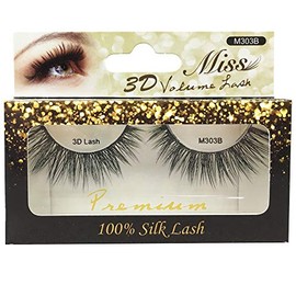 [4 PACKS] Miss Lashes 3D Volume Tapered False Eyelash Extension
