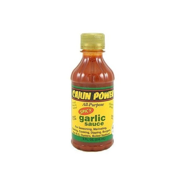 Cajun Power All-Purpose Spicy Garlic Sauce,8 oz.