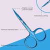 Cuticle Scissors with Curved Tip, Stainless Steel Cuticle Scissors Extra