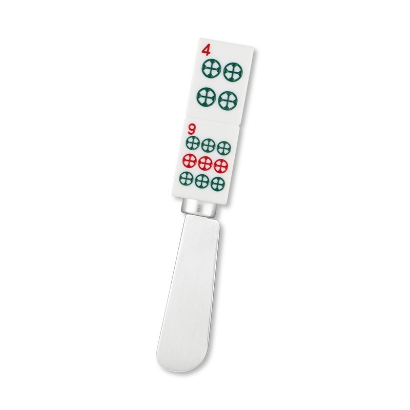 Supreme Housewares Cheese and Butter Spreader Mahjong Decor 4-Piece Hand