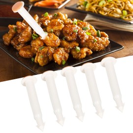 20Pcs Plastic Pop-up Poultry Thermometer, Turkey Timer Disposable Temperature Meter for Oven Cooking Poultry Turkey Chicken Meat Beef