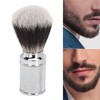 Barber Lathering Brush Soft Nylon Hair Quick Dry Anti Slip