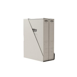 Himojimoji Workers Box, Paper A4 Size Document Storage Box (WIDE 2 + STAND)