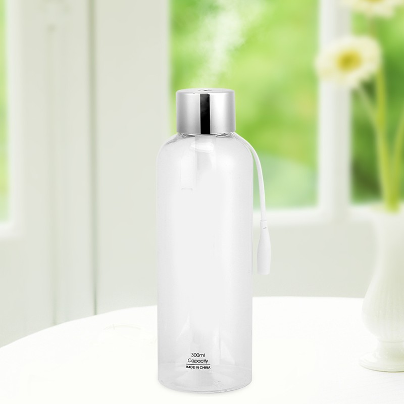 300ml Mini Air Diffuser Mist Maker Portable USB Water Bottle