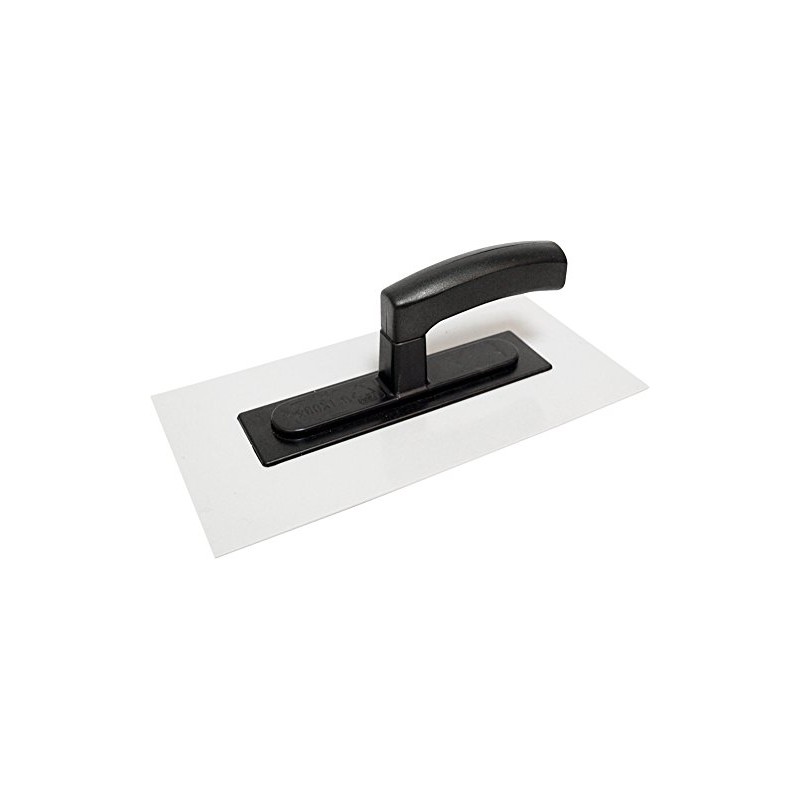 HAROMAC Glättekelle Made in Germany, aus ABS-Kunststoff, 280x140x3mm, graues Blatt