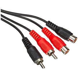 Premium Cord Cable 2 x RCA 2 x RCA M/F 2 m
