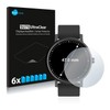 Savvies Pack of 6 Screen Protectors for Watches (Circular Round,
