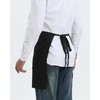 Xeoxarel 3 Pakc Server Aprons with 4 Pockets, Unisex Waitress
