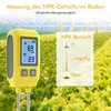 Uzoli Soil Tester NPK, 4-in-1 Soil Meter, Soil Tester, Precise