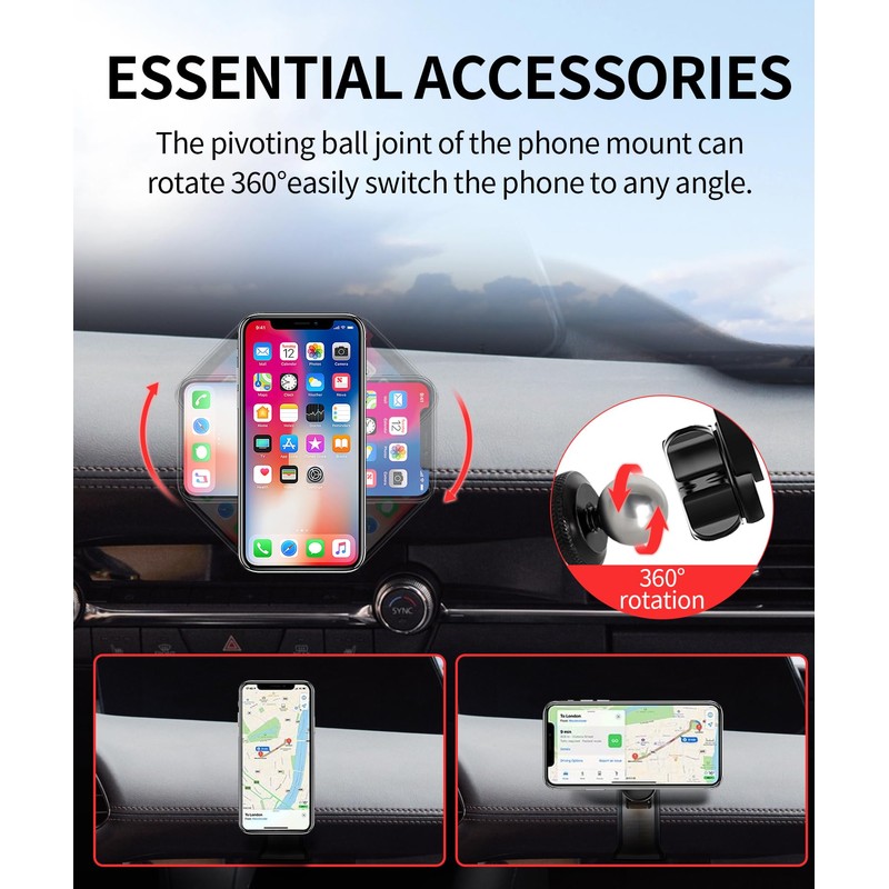 MaserWeller Car Phone Holder for Mazda 3 2019 2020 2021