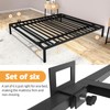 TWSOUL Pack of 6 Mattress Holders for Bed Frame, Adjustable