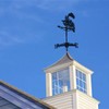 Garden Weathervane Roof Outdoor Metal Wind Vane Decoration for Yard