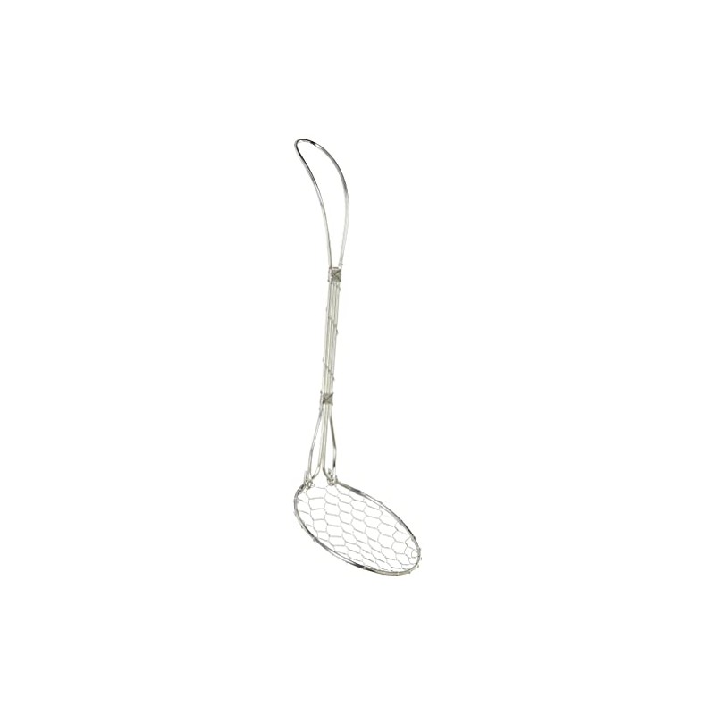 MT Trimatsu Boiled Tofu Spoon, Stainless Steel, Large, Round Net