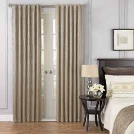 Beautyrest 16206052063CHM Yvon Blackout Window Curtain, 52" x 63", Champagne