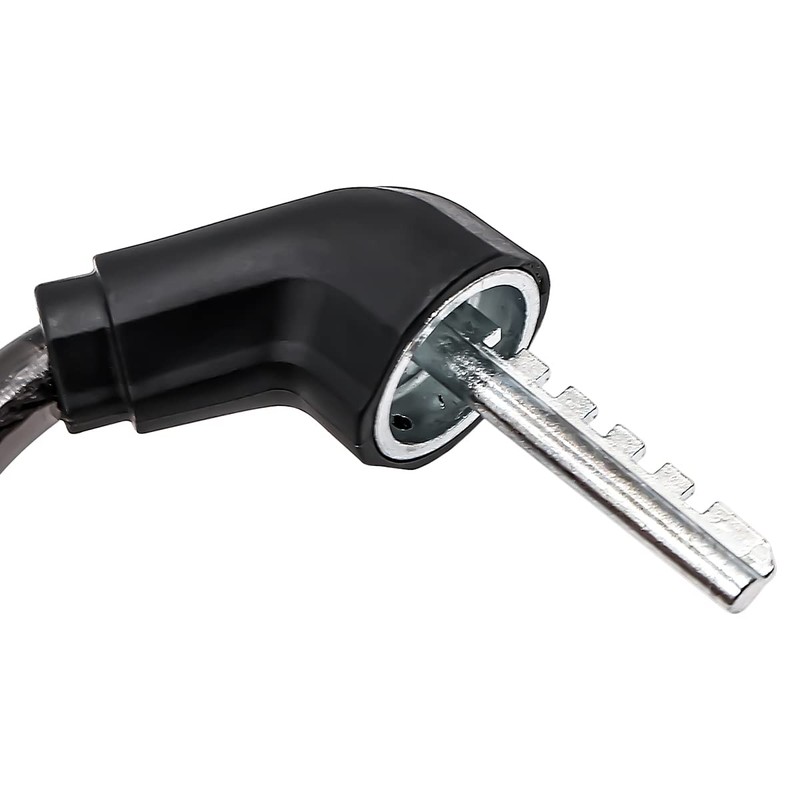 Pack of 2 NUZAMAS Bicycle Comnination Chain Lock with Holder,