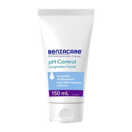 BENZACARE Ph Control Limpiador Facial 1 pz 150 ml Limpiador Antibacterial para Piel Propensa a Barros Ayudando a Controlar el Acn Dermatolgicamente...
