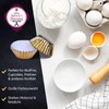 Miss Bakery's House Mini Muffin Cases Foil - Diameter 32