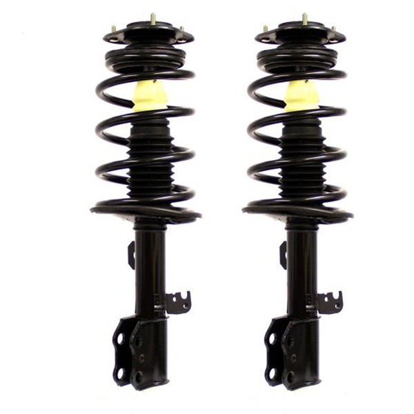 Detroit Axle - Front Complete Strut w/Coil Spring Assemblies Replacement