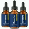 Breathe (3 Pack) Breathe Drops for Lung Cleanse & Detox,