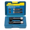 6 Spline Lug Nut Socket Set,2 Piece Lug Nut Key