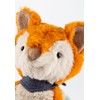 Sigikid Cuddly Toy Fox Patchwork Sweety Orange/Blue, One Size, Orange/Blue