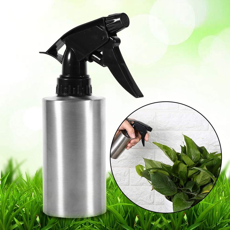 Stainless Steel Spray Bottle,Fine Mist Sprayer Empty Refillable Container for