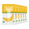 Delicious Anytime Freeze-Dried Banana Crisps - 6 Pack for Guilt-Free