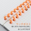 ALLVD Loose Leaf 30 Hole Bound Rings 10 Pieces (5