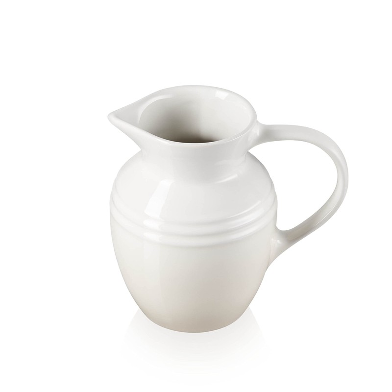 Le Creuset Stoneware Breakfast Jug, 600 ml, 550 g, Meringue,70903067160002