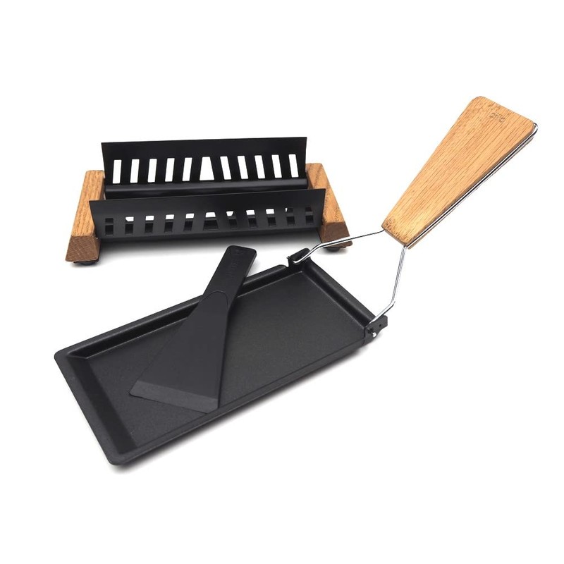 Cilio Formaggio Raclette, 7.5" x 3.5", Black
