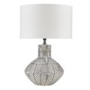 INK+IVY Modern Agape Agape Table Lamp with White Finish II153-0113
