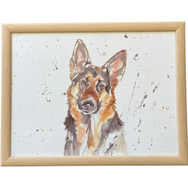 Laptray (Greman Shephard Laptray) Perfect for Eating Study and Crafting