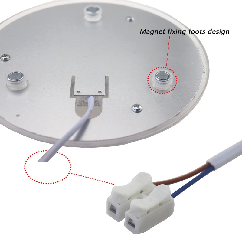 REXTiN 2packs 10" 30W LED Light Engine,Retrofit Light Kit 85-265V