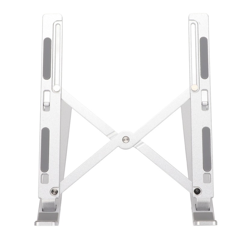 Laptop Stand Aluminium Alloy Adjustable Height Nonslip Rubber Pads Foldable