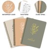 FunCharm 3 Packs Aesthetic Spiral Notebooks for Women, 8x6 Cute
